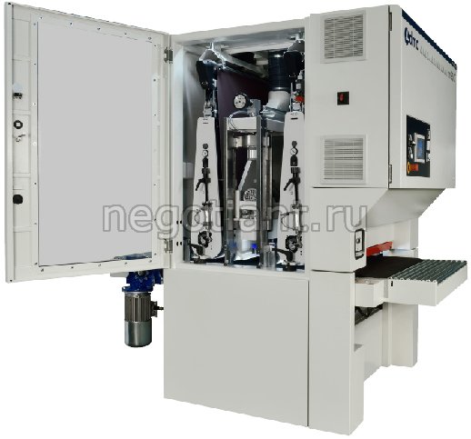 Автоматический широколенточный шлифовальный компактный станок для обработки металла M950, DMC (Италия).