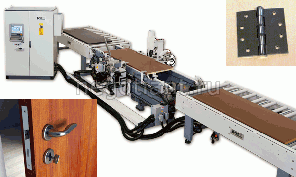 станок для обработки дверных панелей